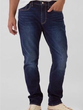 Gap Men’s Denim Athletic Slim Soft Wear Dark Denim